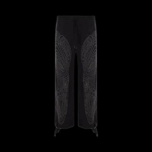 Off-White Body Stitch Skate Sweatpants 'Black/White'