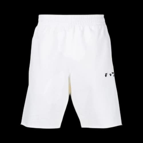 Off-White OW Logo Sweatshort 'White'