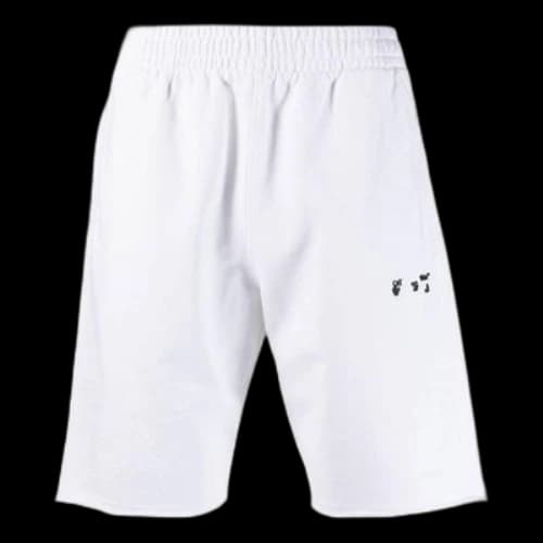 Off-White FW22 Logo Casual Shorts Version White