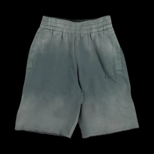 Off-White Logo Vintage Sweatshorts 'Light Blue'