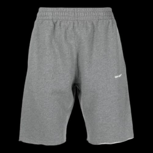Off-White logo-print Track Shorts 'Grey'