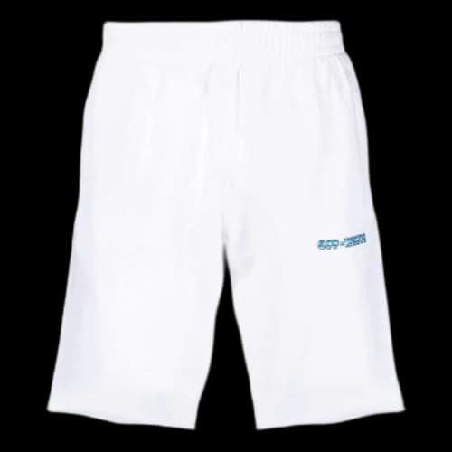 Off-White FW22 Alphabet Logo Printing Casual Shorts Version White