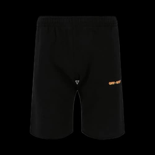 Off-White Metal Arrow Sweatshort 'Black/Orange'