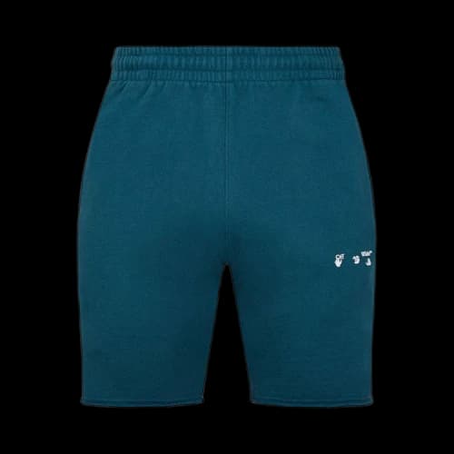 Off-White Logo Sweatshorts 'Jade'