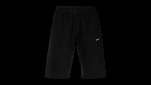 OFF-WHITE Scribble Design Shorts Black
