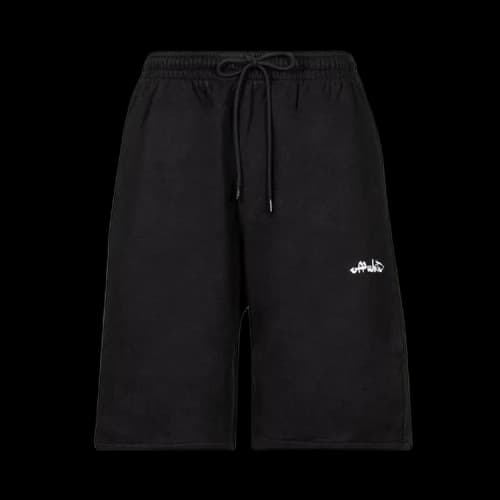 Off-White Paint Script Skate Sweatshort 'Black'