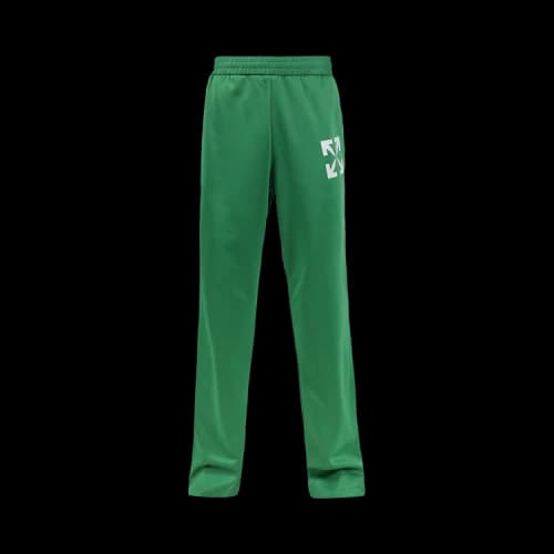 Off-White Single Arrow Slim Trackpant 'Green/White'
