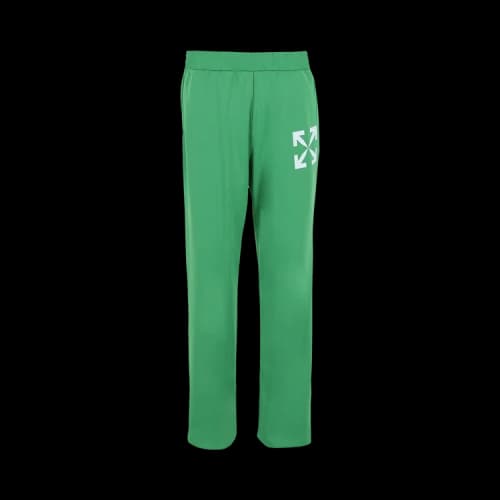 Off-White Single Arrow Slim Fit Trackpants 'Green'