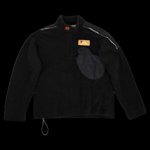 Off-White Fleece Pocket Jacket 'Black'