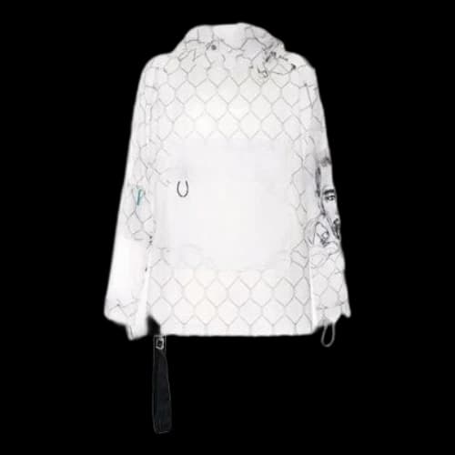 Off-White Pocket Detail Transparent Ordinary Version White