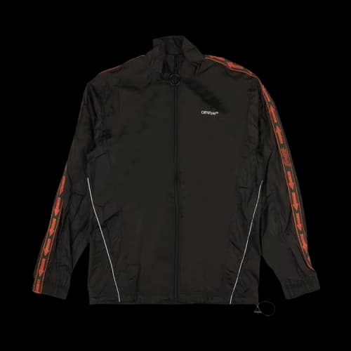 Off-White FW20 Logo Printing Jacket Men Black