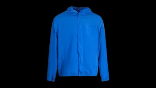 OFF-WHITE Diag Tab Peacock Blue Jacket Blue