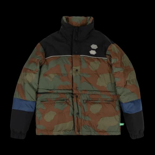 Off-White Camouflage Printing Jacket Camouflage