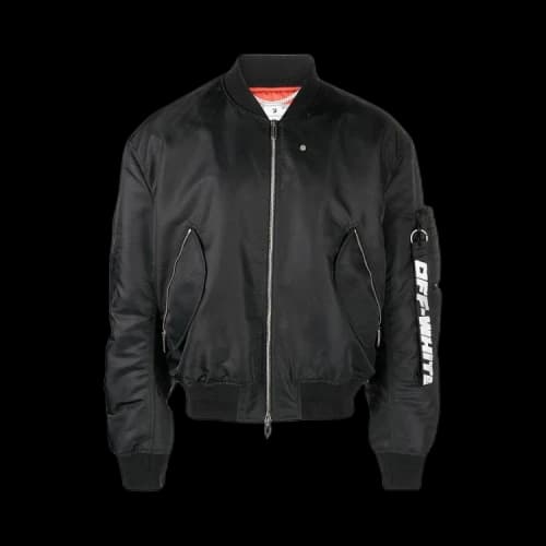 Off-White Industrial Bomber Jacket 'Black'