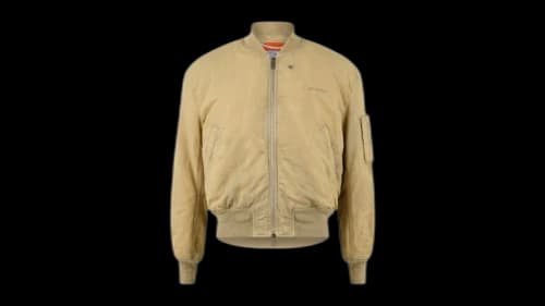 OFF-WHITE Diag Tab Vintage Beige Jacket Beige