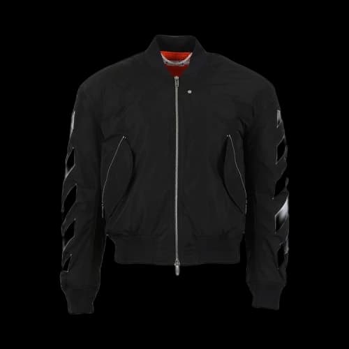 Off-White Diag Bomber 'Black/White'
