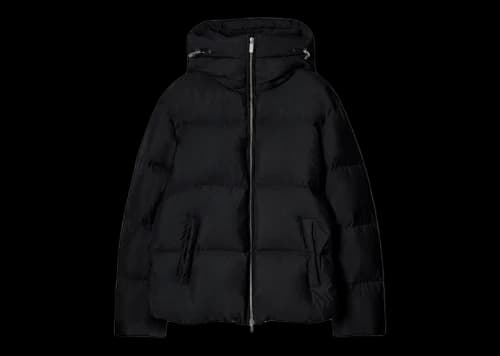 OFF-WHITE Zip-Fastening Padded Jacket Black