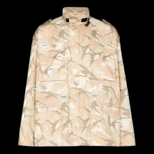 Off-White x Browns 50 Camouflage Military Jacket