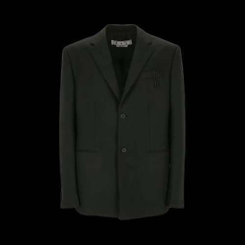 Off-White Single Breasted Blazer 'Black'