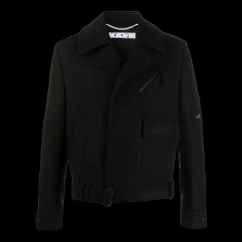 Off-White Big Logo Jacket 'Black'