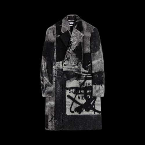 Off-White Tomek Double-Breasted Coat 'Multicolor'