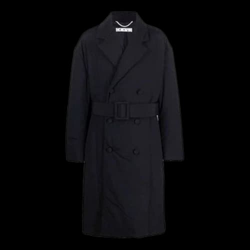 Off-White Loose Fit Black Windbreaker