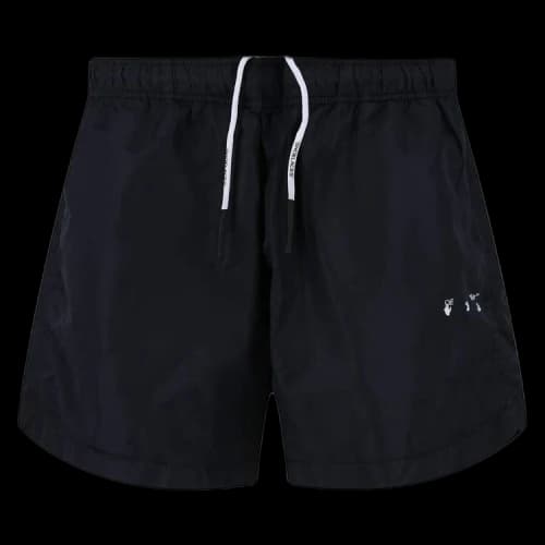 Off-White Logo Swim Shorts 'Black'
