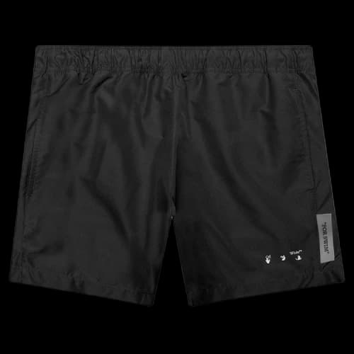 Off-White SS21 Casual Logo Black Shorts