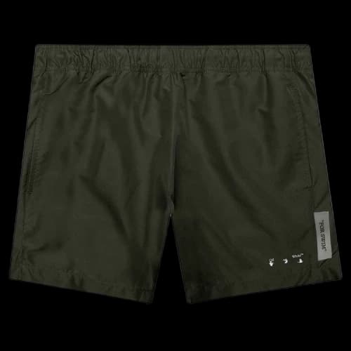 Off-White Logo Swimshorts 'Rosin/White'