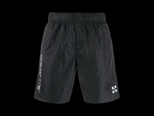 OFF-WHITE Swim Shorts (SS20) Black/White