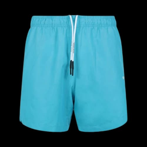 Off-White Writing Design Swim Shorts 'Blue'