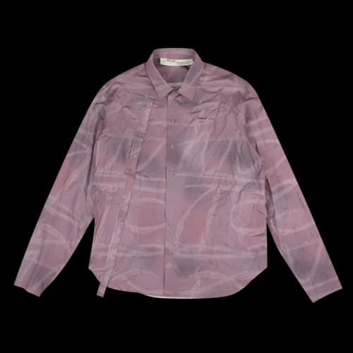 Off-White Button Down Shirt 'Purple'