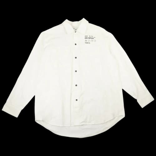 Off-White Oversized Shirt 'White'