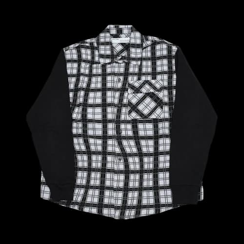Off-White Contrast Sleeve Shirt 'White'