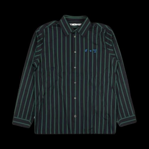 Off-White Striped Pivot Long Sleeve Shirt