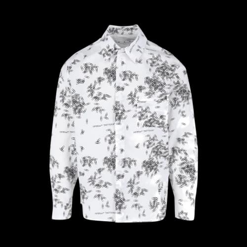 Off-White Paperclip Skate Shirt 'White'