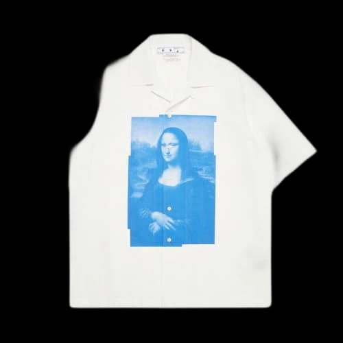 Off-White Monalisa Holiday Shirt 'White'