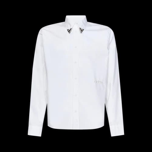 Off-White Wave Off Slim Fit Shirt 'White'