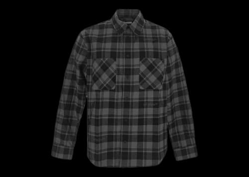 OFF-WHITE Checked Flannel Black/Grey