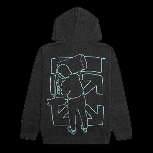 Off-White Arrows Printing Gray