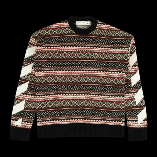 Off-White FW20 Arrows Sweater Men Multicolor