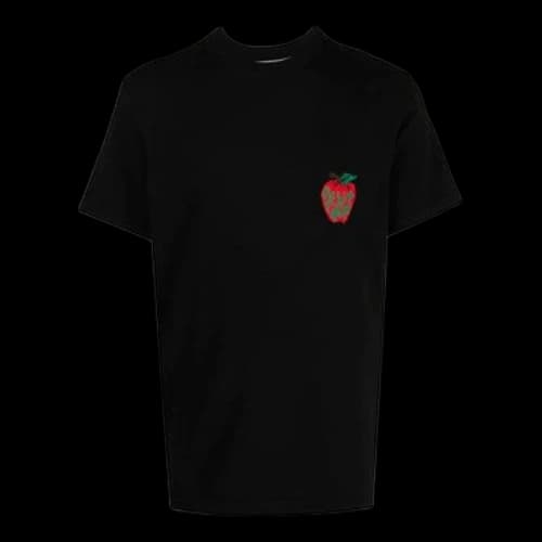 Off-White SS21 Round Neck Short Sleeve Loose Fit Black