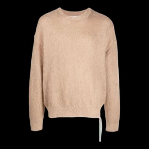 Off-White Logo-Embroidered Jumper