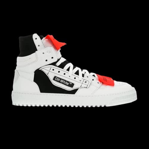 Off-White Off-Court High 'White Black'