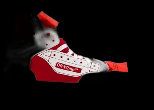 Off-White High Top Red FW18