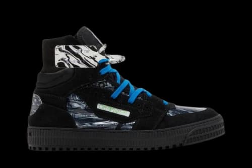 Off-White Off-Court High 'Black Optical White'