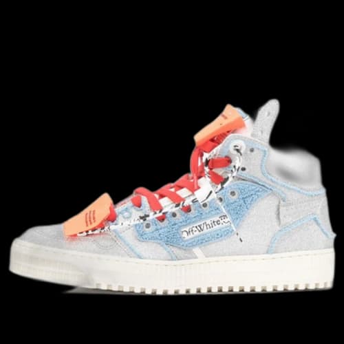 Off-White 3.0 Off-Court High 'Grey Blue Orange'