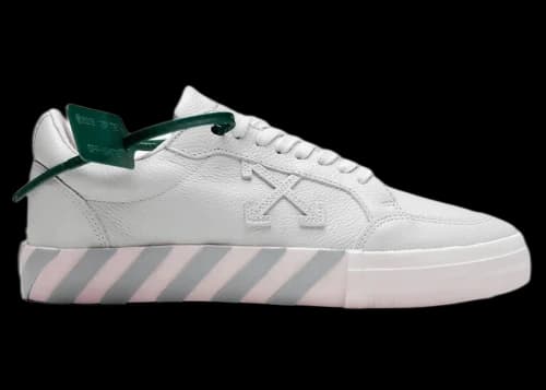 OFF-WHITE Low Vulcanized Calf Leather Medium Grey