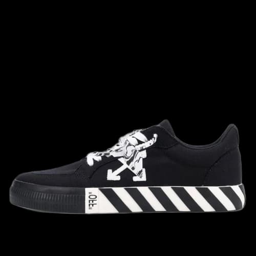 Off-White Logo Patch Low Top Black