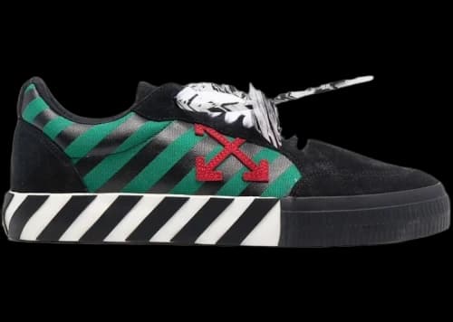 Off-White Vulc Low Green Black